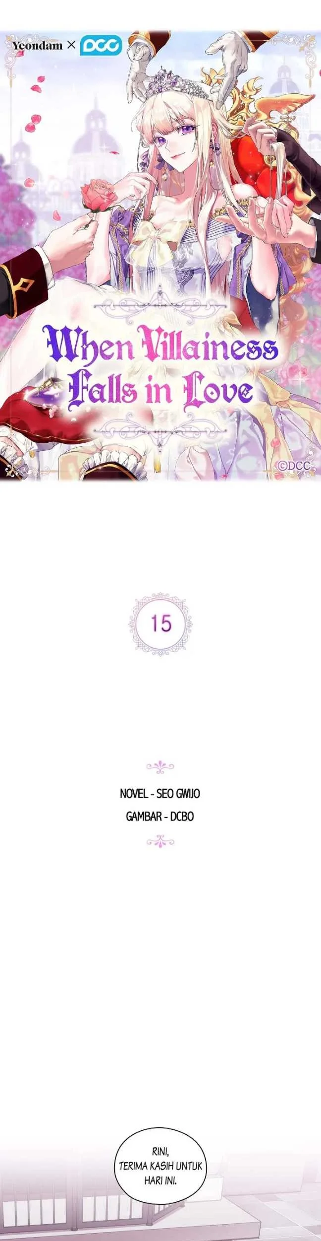 Komik When the Villainess Is in Love Chapter 15 gambar nomor 1