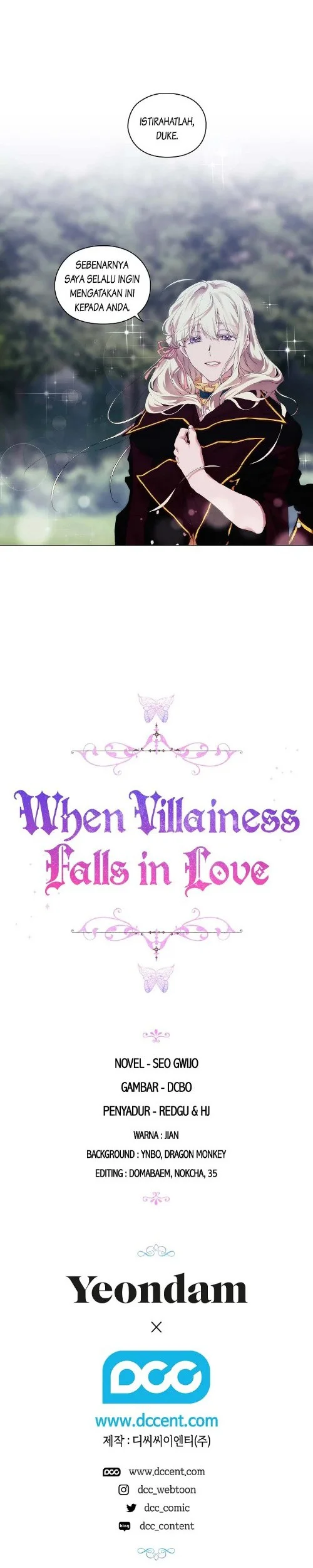 When the Villainess Is in Love Chapter 21 Gambar 24