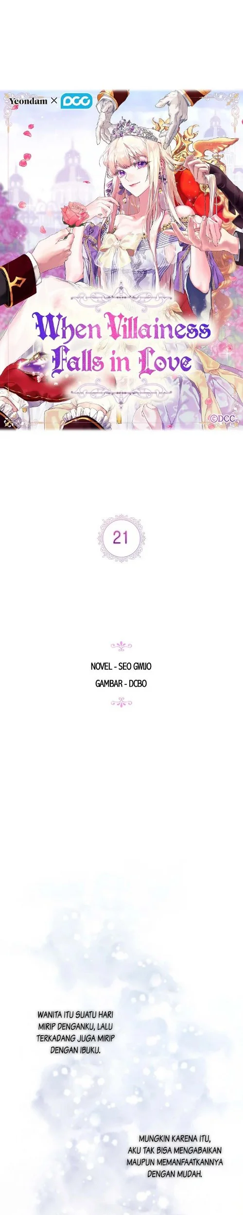 When the Villainess Is in Love Chapter 21 Gambar 3