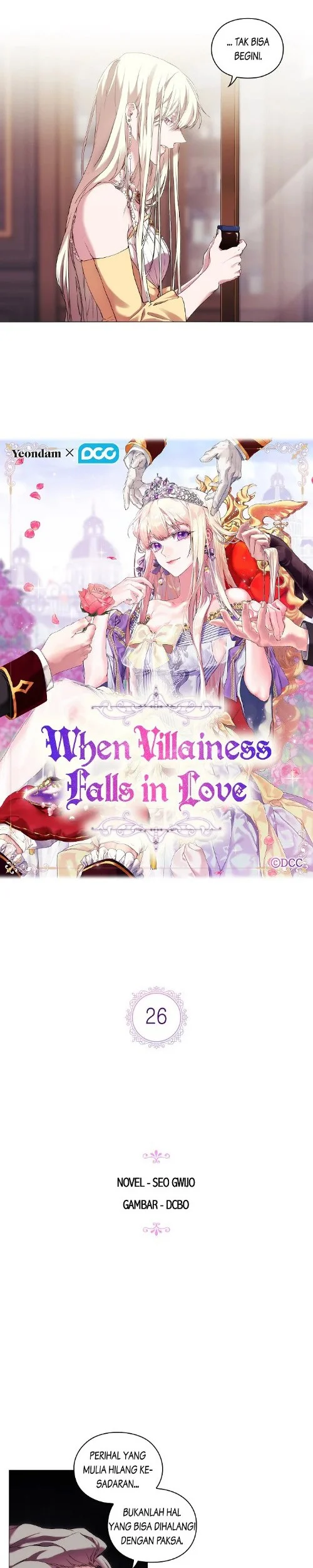 Manhwa When the Villainess Is in Love Chapter 26 gambar nomor 2