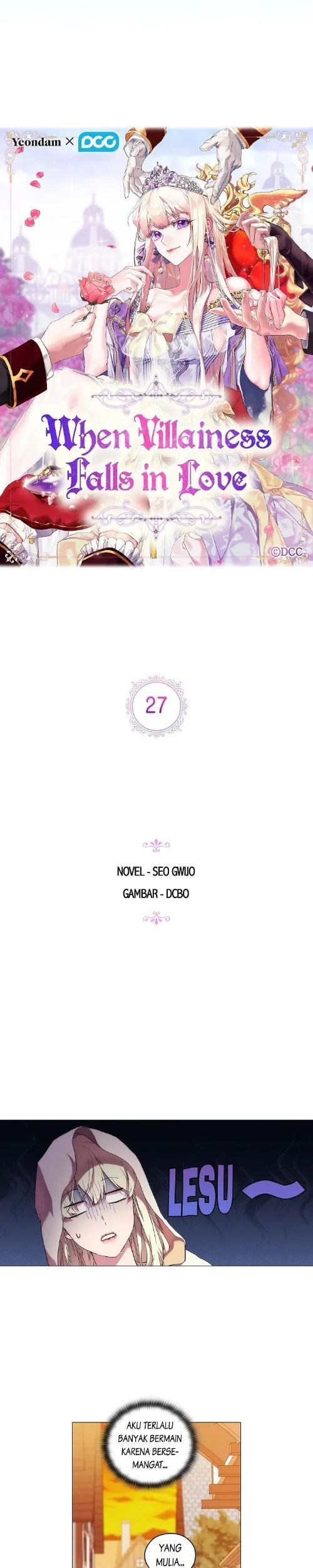 When the Villainess Is in Love Chapter 27 Gambar 13