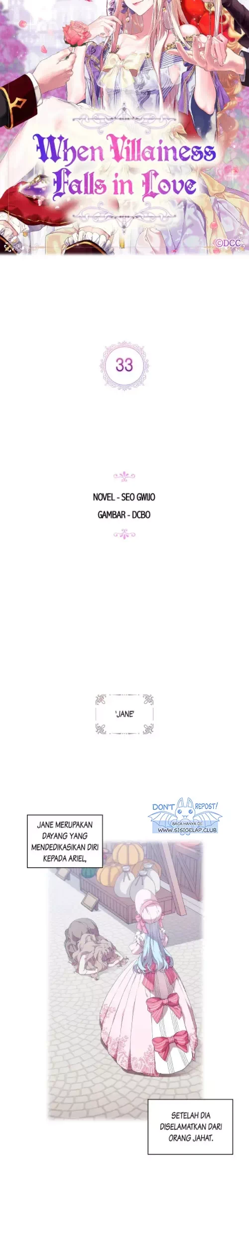 When the Villainess Is in Love Chapter 33 Gambar 3