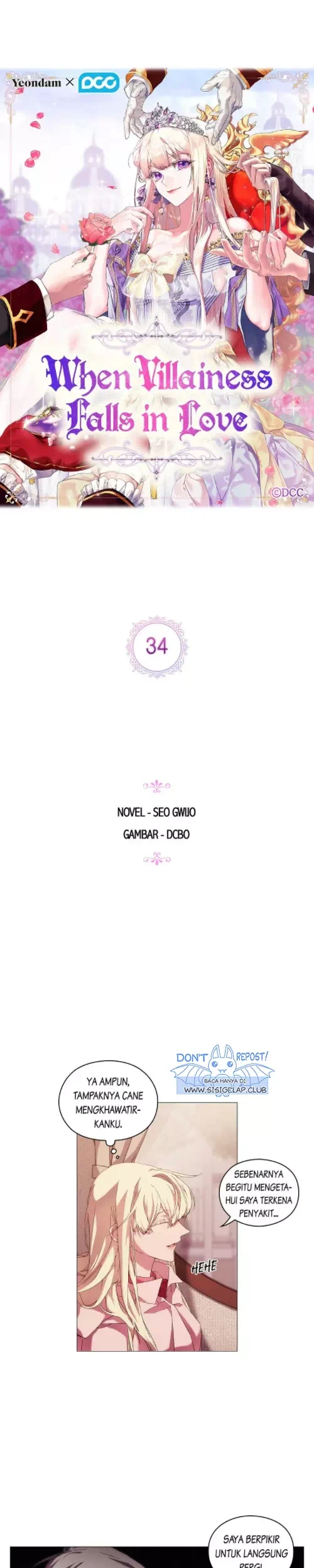 When the Villainess Is in Love Chapter 34 Gambar 4