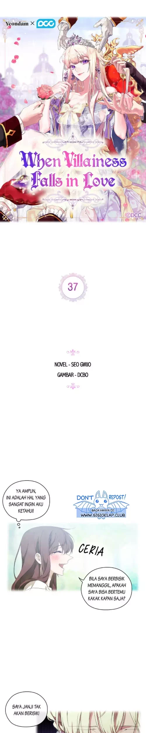 When the Villainess Is in Love Chapter 37 Gambar 7