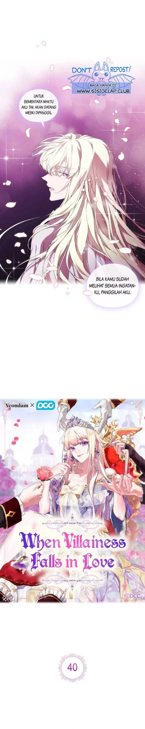 Komik When the Villainess Is in Love Chapter 40 gambar nomor 1