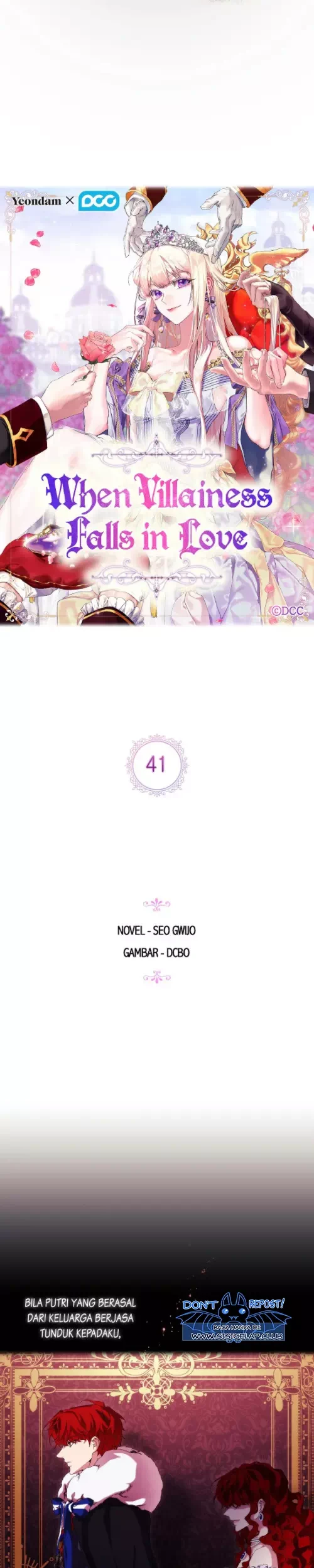 When the Villainess Is in Love Chapter 41 Gambar 3