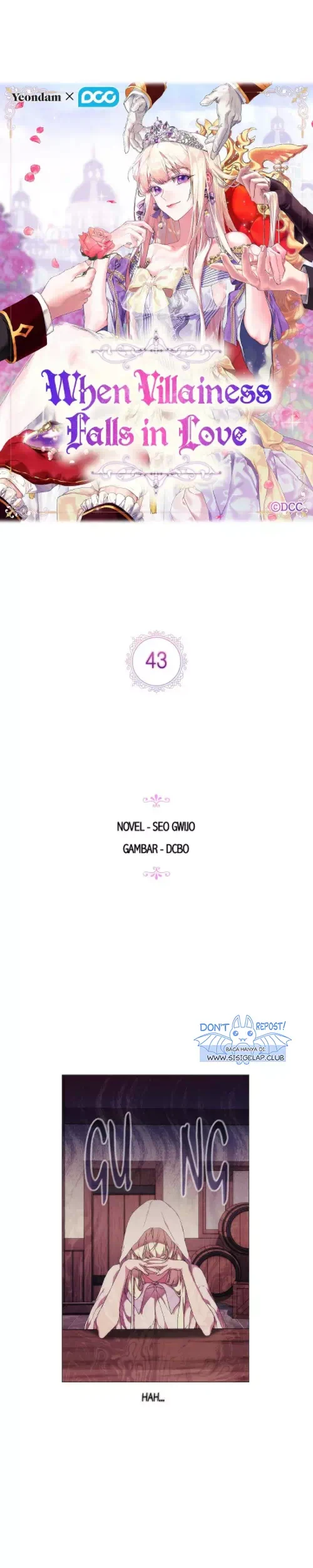 When the Villainess Is in Love Chapter 43 Gambar 4