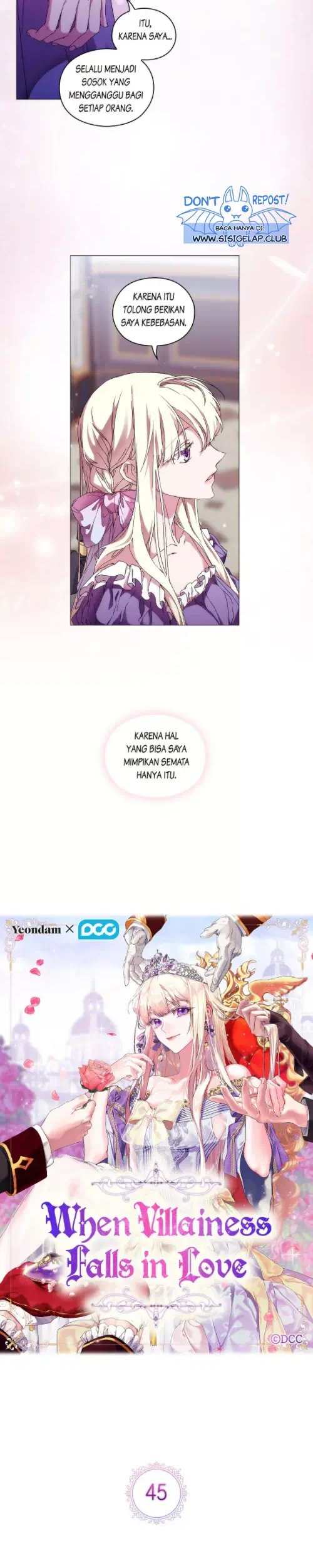 When the Villainess Is in Love Chapter 45 Gambar 4