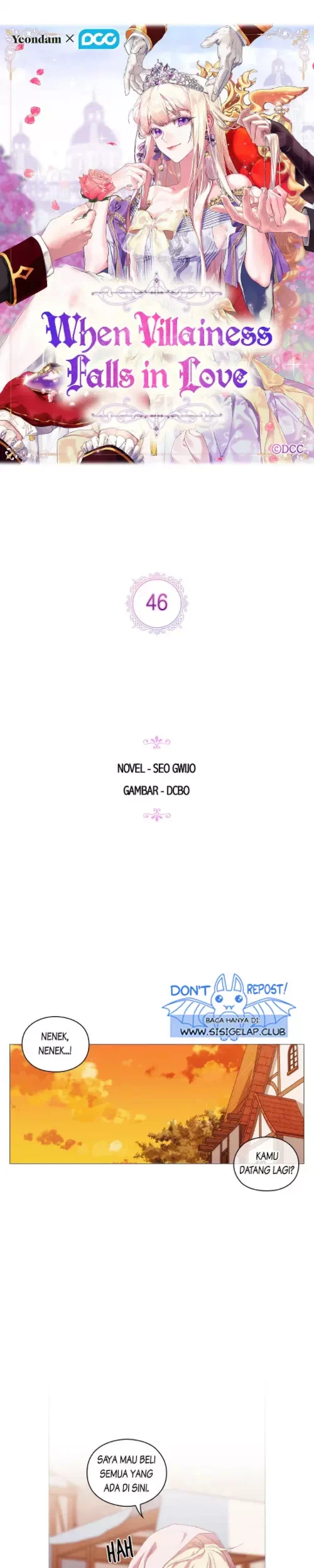 When the Villainess Is in Love Chapter 46 Gambar 7