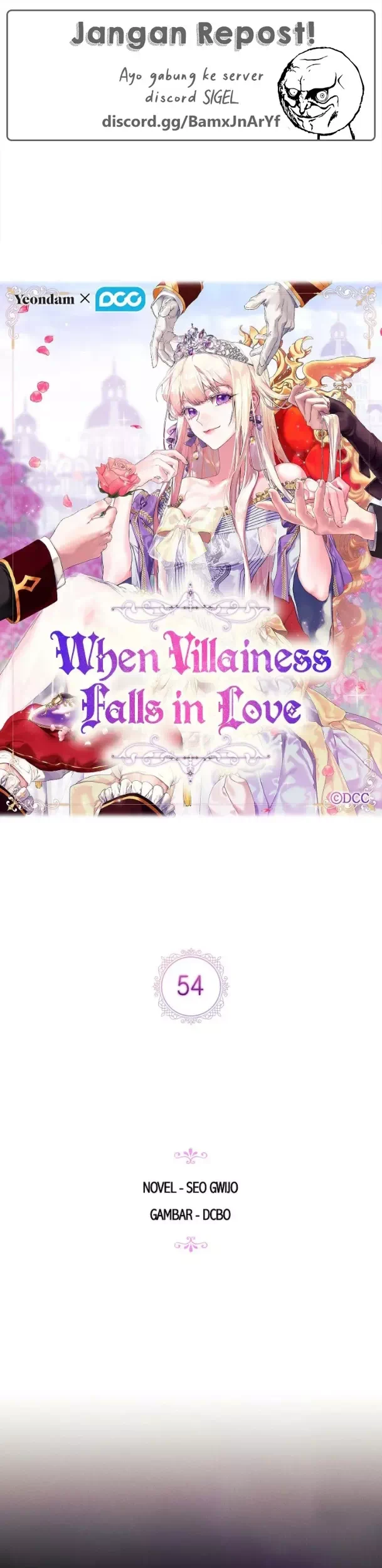 Komik When the Villainess Is in Love Chapter 54 gambar nomor 1