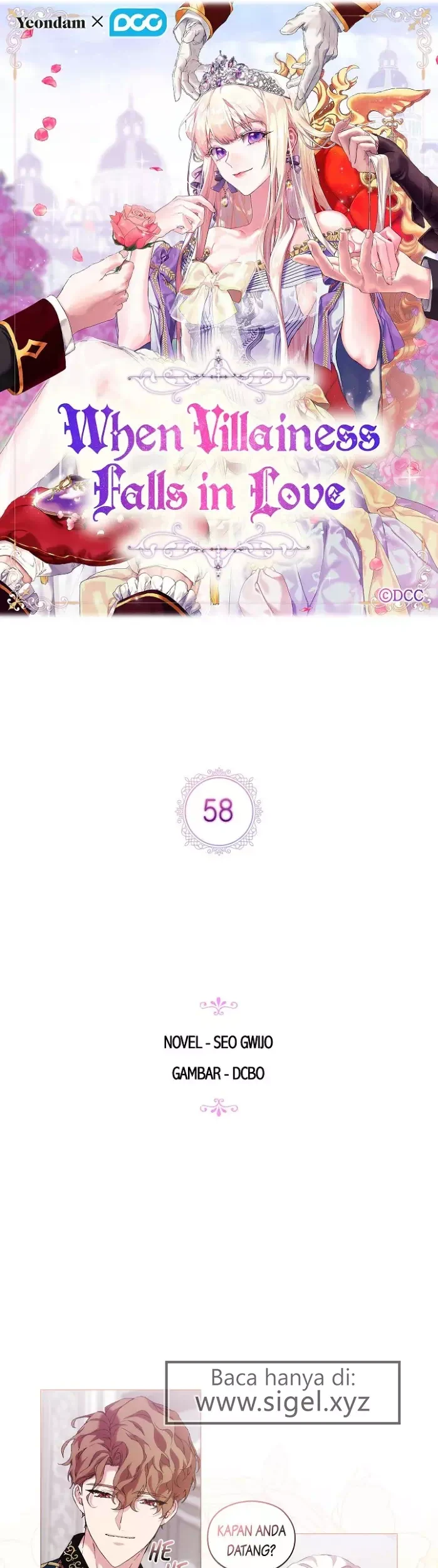 When the Villainess Is in Love Chapter 58 Gambar 16