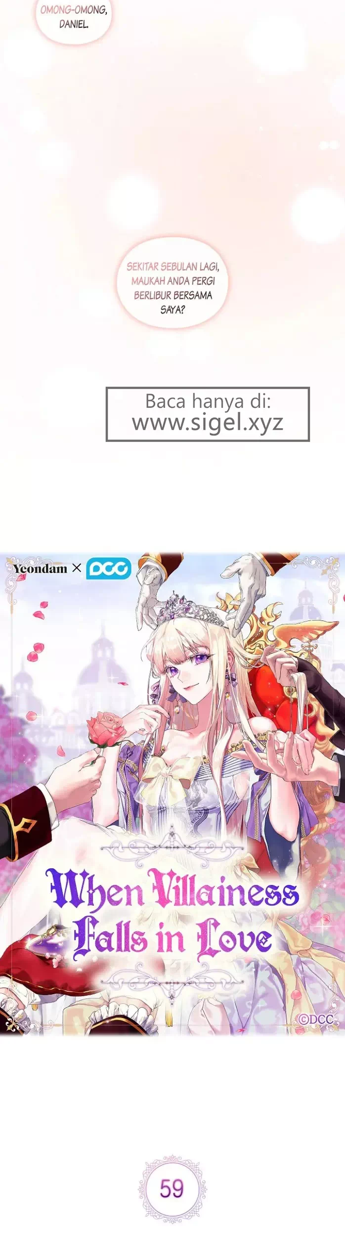 When the Villainess Is in Love Chapter 59 Gambar 11