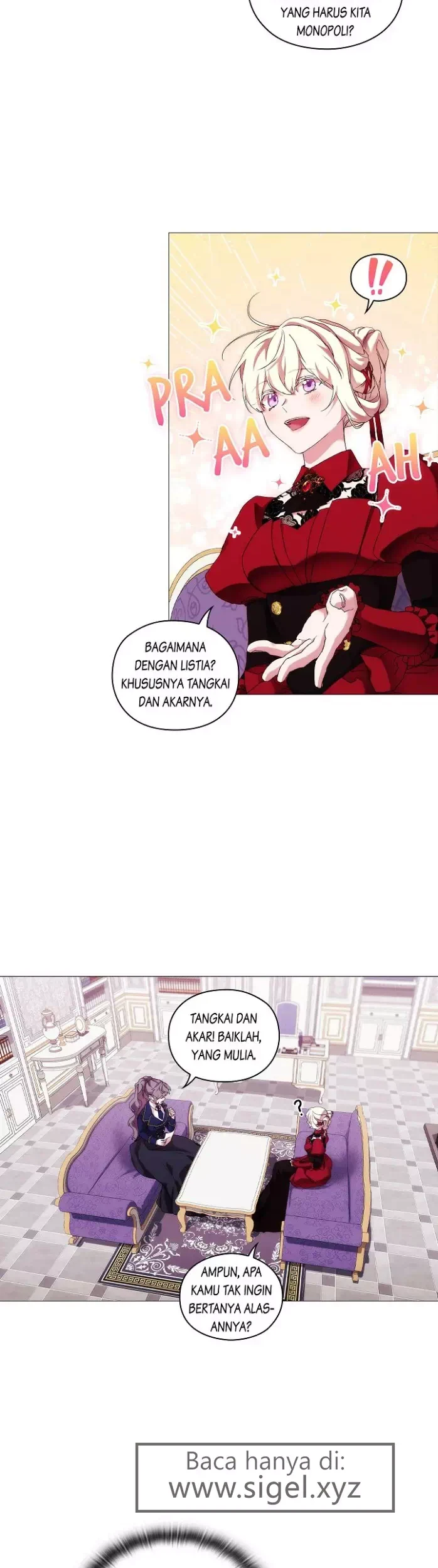 When the Villainess Is in Love Chapter 59 Gambar 22