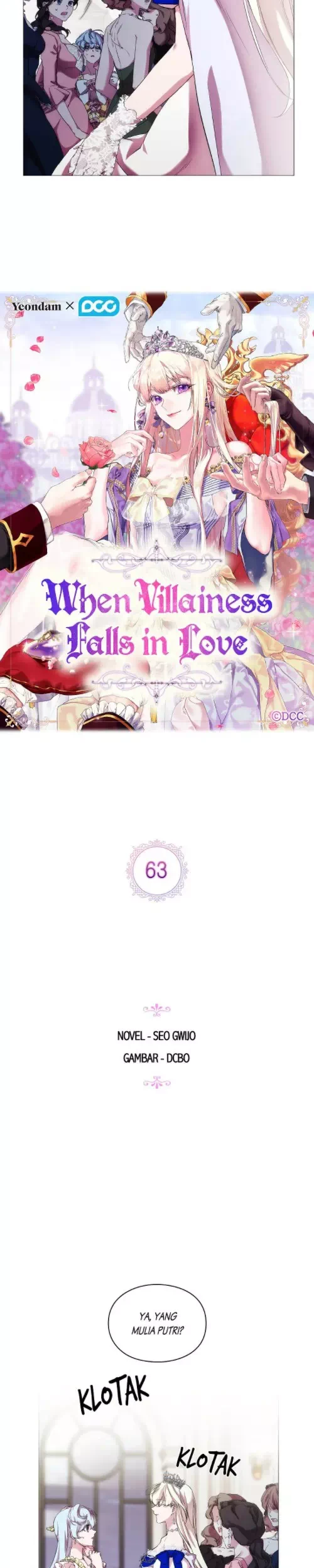 When the Villainess Is in Love Chapter 63 Gambar 5
