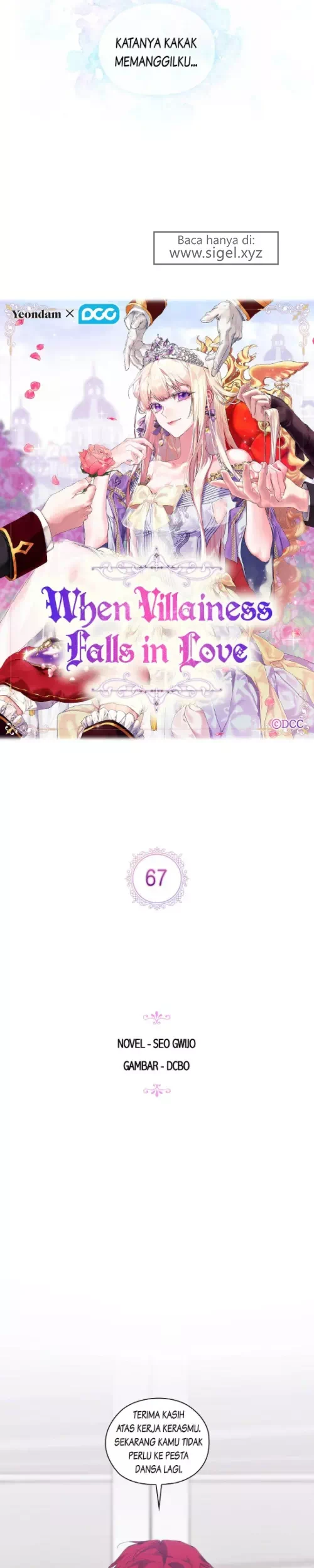 When the Villainess Is in Love Chapter 67 Gambar 11