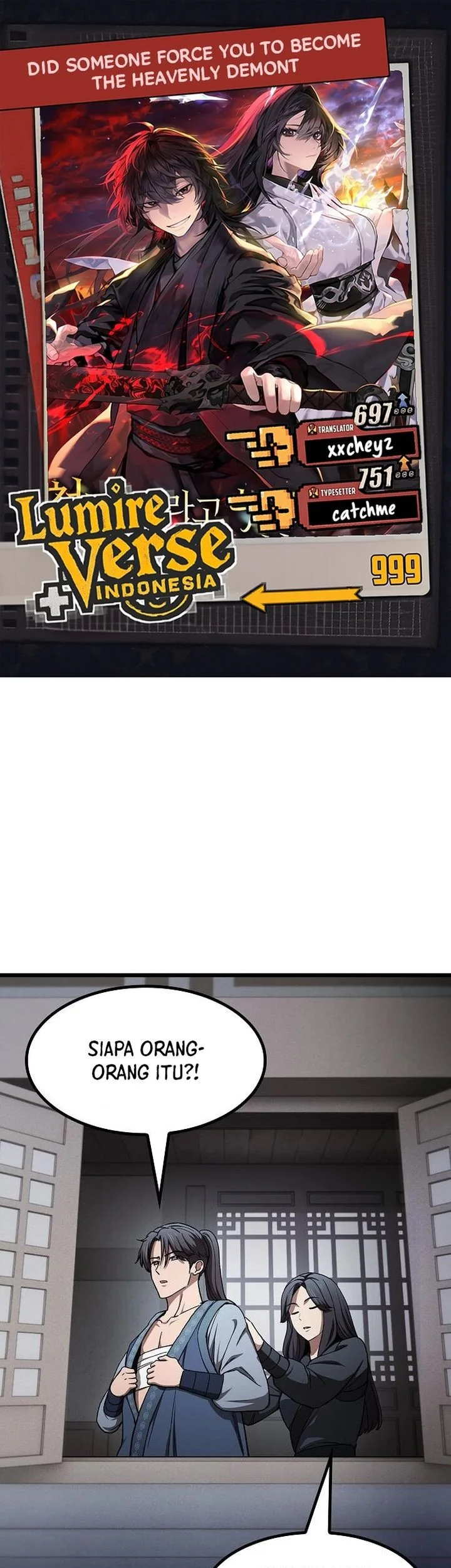 Komik Who’s threatening you with a knife to make you a Heavenly Demon? Chapter 12 gambar nomor 1