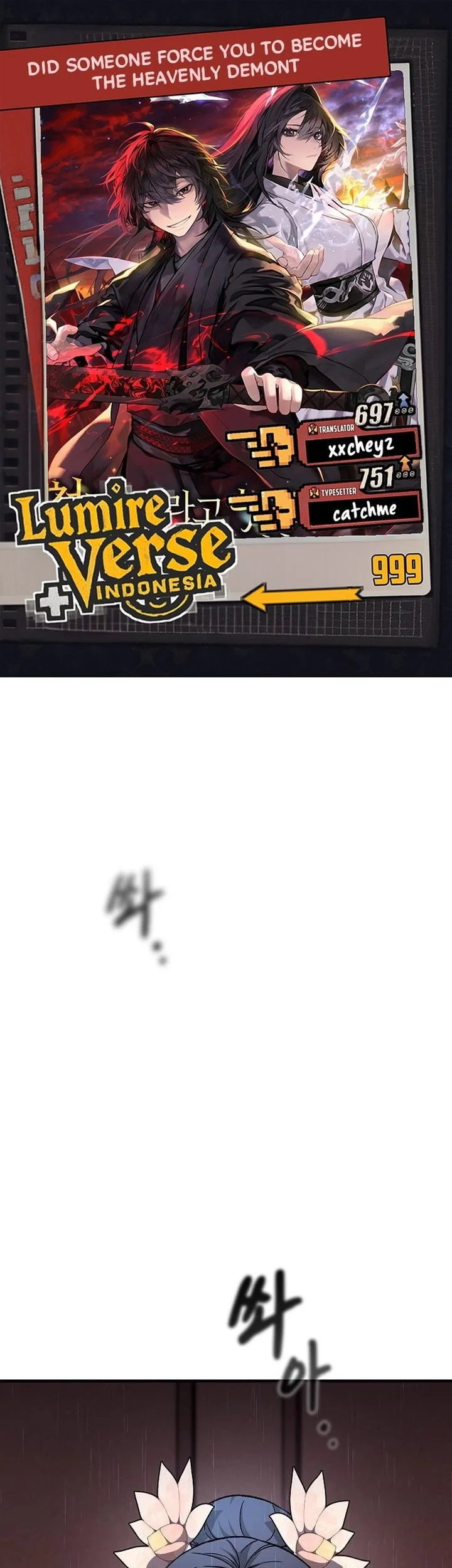 Komik Who’s threatening you with a knife to make you a Heavenly Demon? Chapter 13 gambar nomor 1