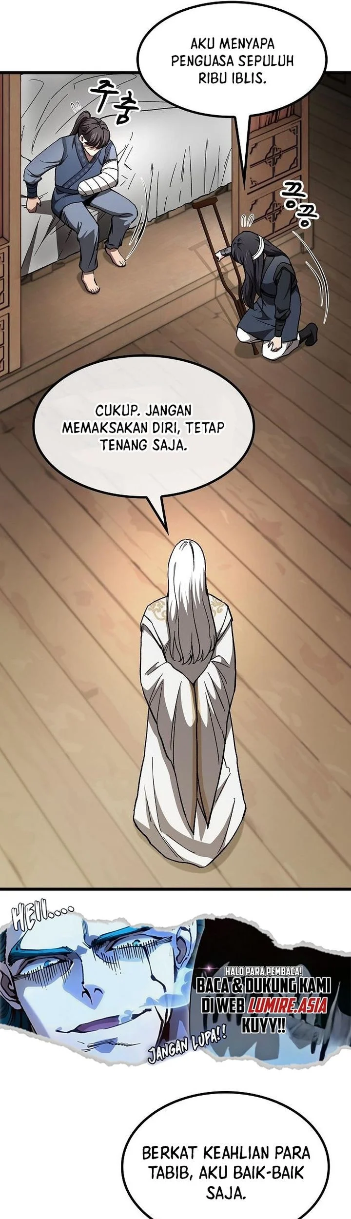 Who’s threatening you with a knife to make you a Heavenly Demon? Chapter 15 Gambar 82