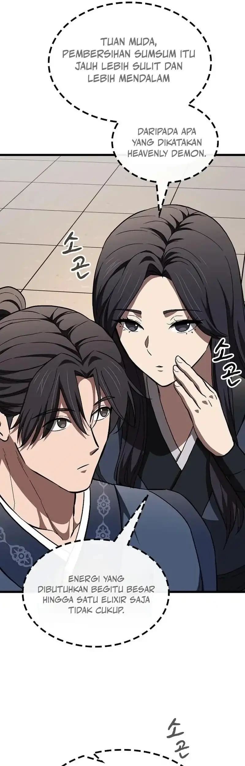 Who’s threatening you with a knife to make you a Heavenly Demon? Chapter 22 Gambar 22