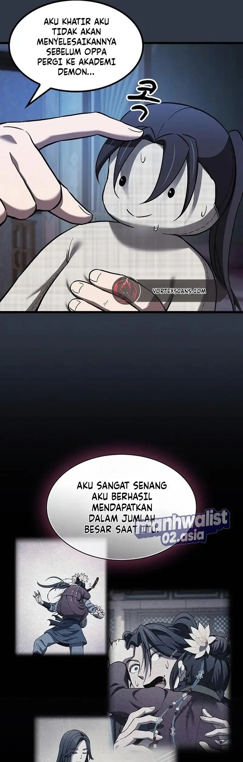 Who’s threatening you with a knife to make you a Heavenly Demon? Chapter 35 Gambar 61