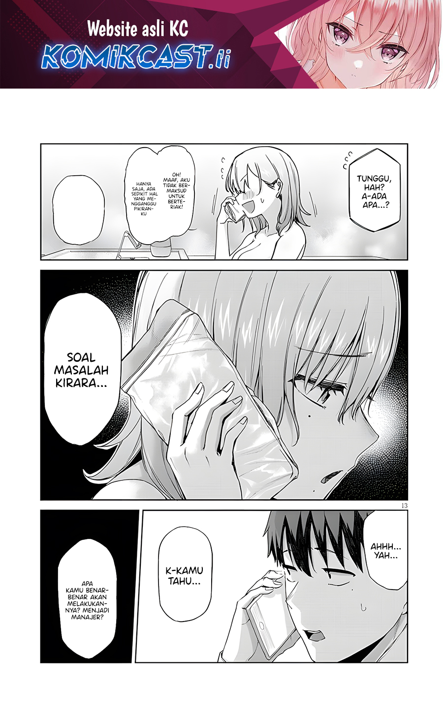 Baca Komik Will You Marry Me If I Quit Being an Idol?! Chapter 12.2 Gambar 1