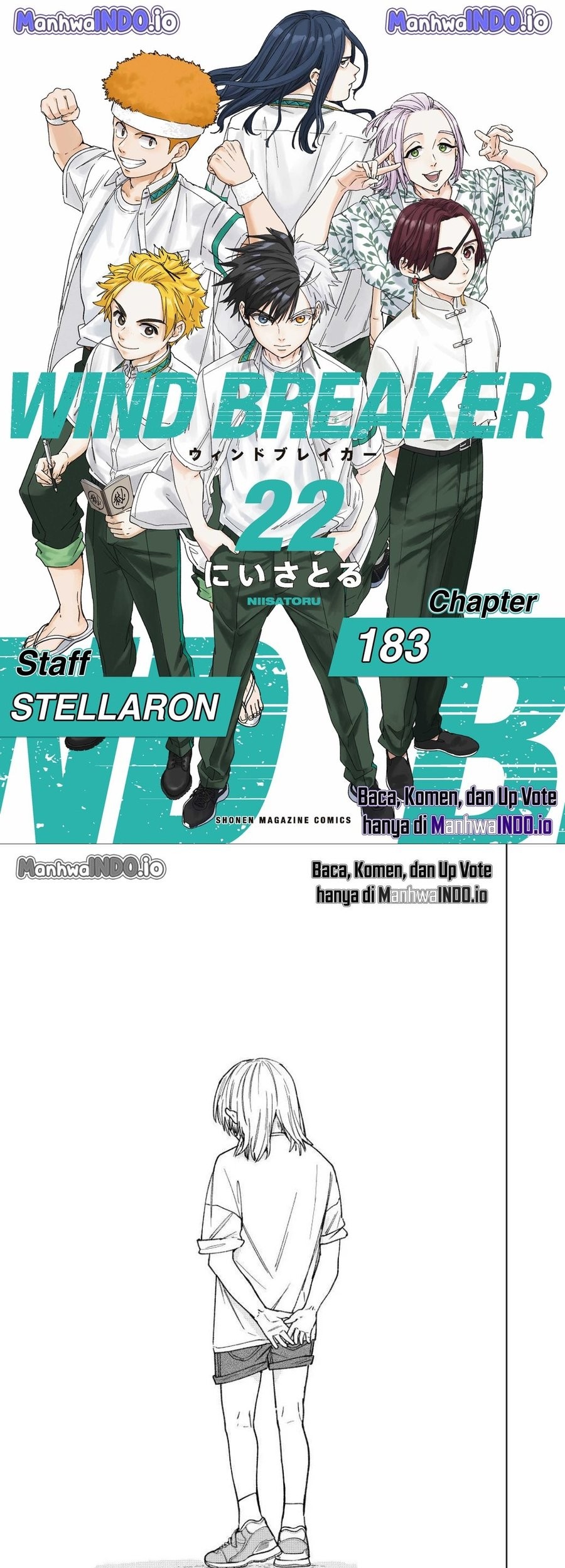 Baca Komik Wind Breaker (NII Satoru) Chapter 183 Gambar 1