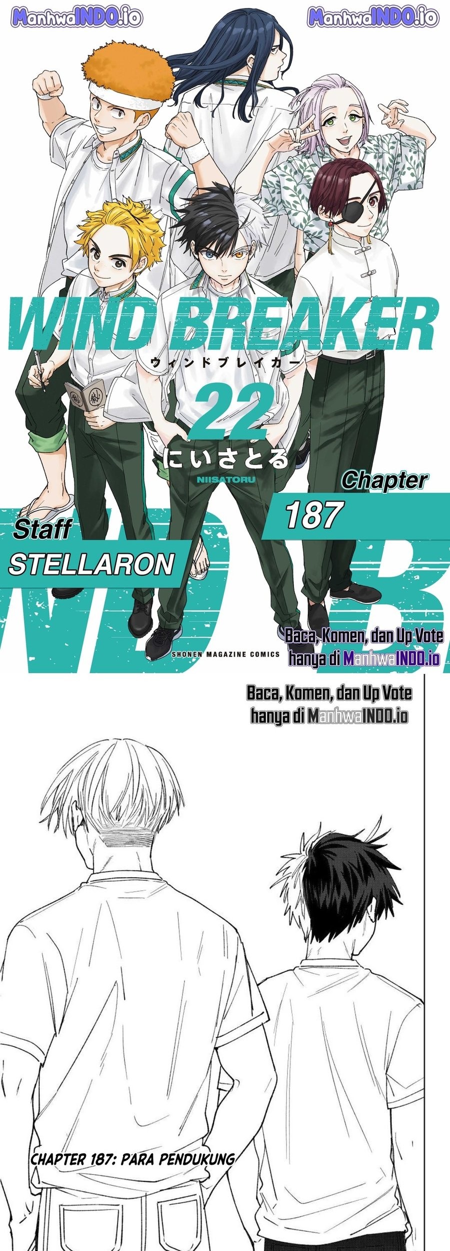 Baca Komik Wind Breaker (NII Satoru) Chapter 187 Gambar 1
