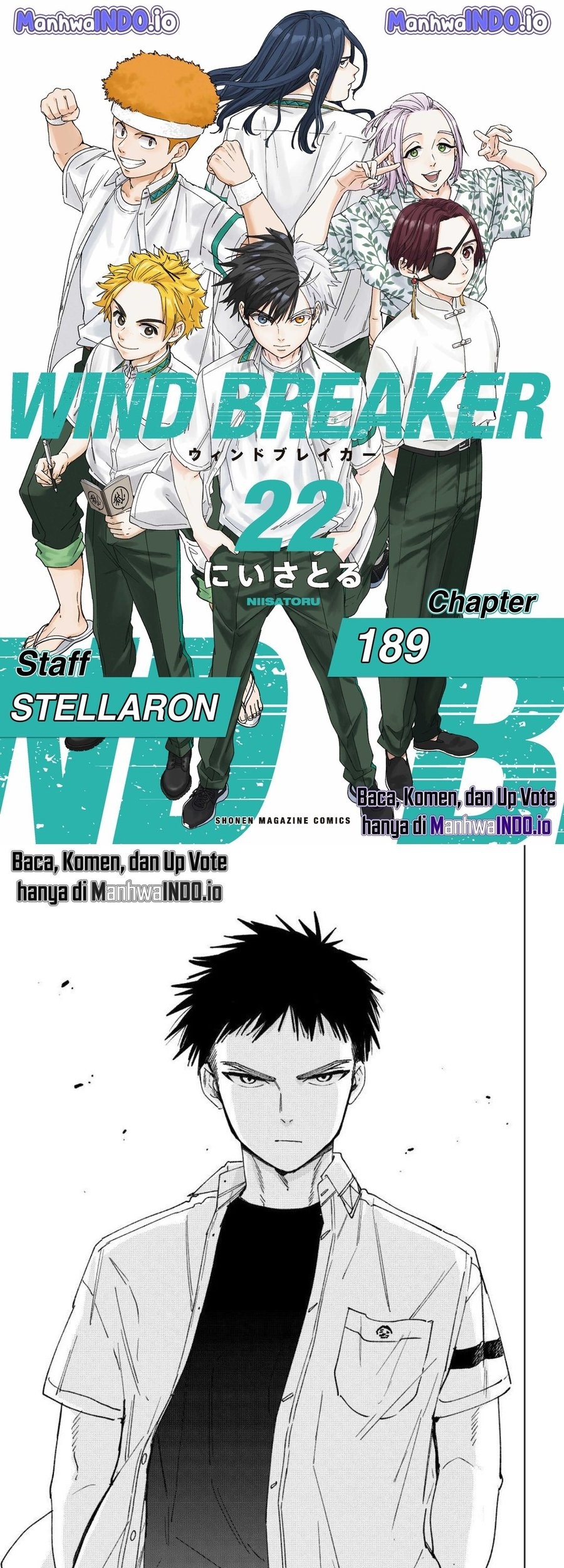 Baca Komik Wind Breaker (NII Satoru) Chapter 189 Gambar 1
