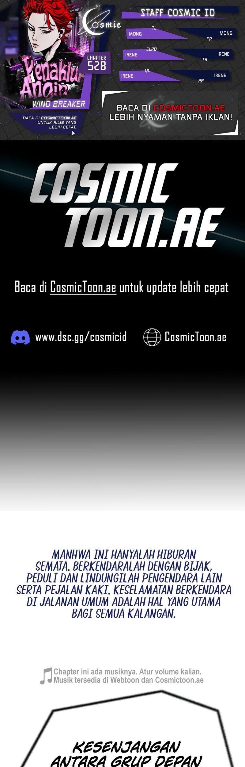 Komik Wind Breaker Chapter 528 gambar nomor 1