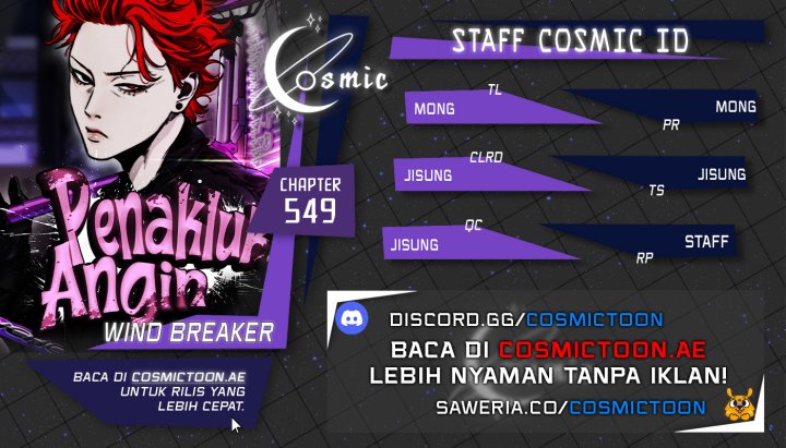Baca Komik Wind Breaker Chapter 549 Gambar 1