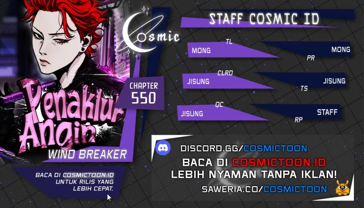 Baca Komik Wind Breaker Chapter 550 Gambar 1