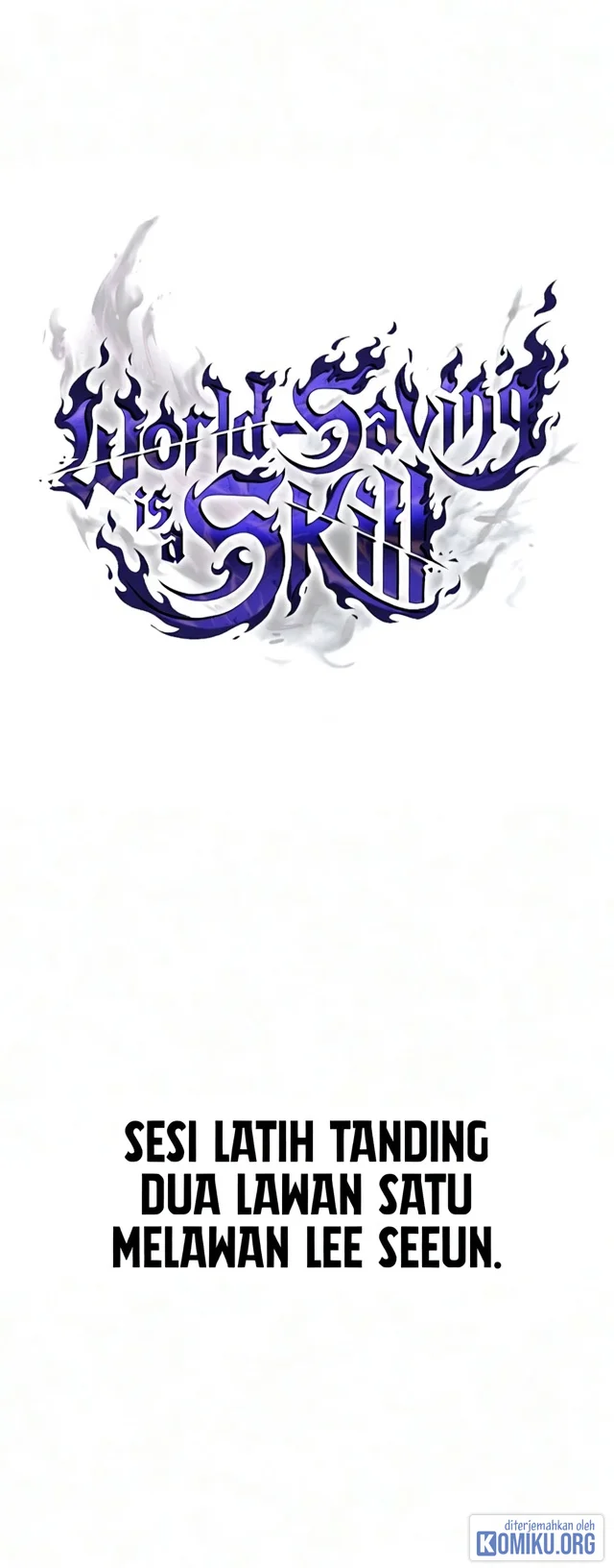 World-Saving Is A Skill Chapter 28 halaman 11