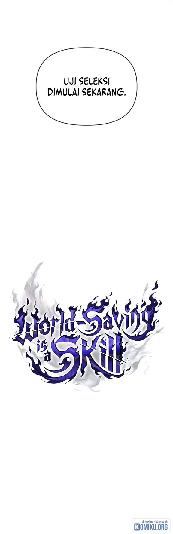 World-Saving Is A Skill Chapter 36 halaman 27