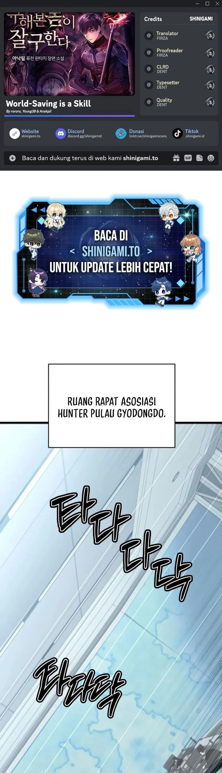 Komik World-Saving Is A Skill Chapter 6 gambar nomor 1