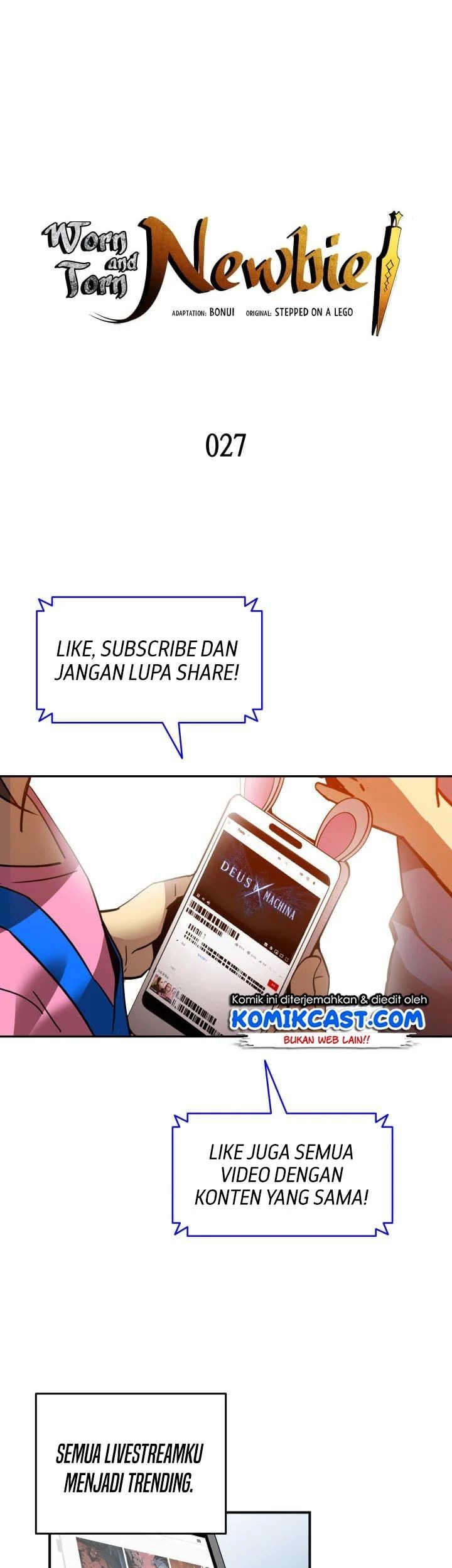 Baca Manhwa Worn and Torn Newbie Chapter 27 Gambar 2