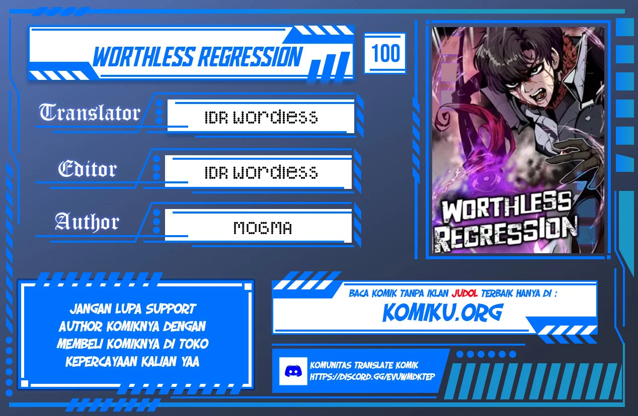 Baca Komik Worthless Regression Chapter 100 Gambar 1