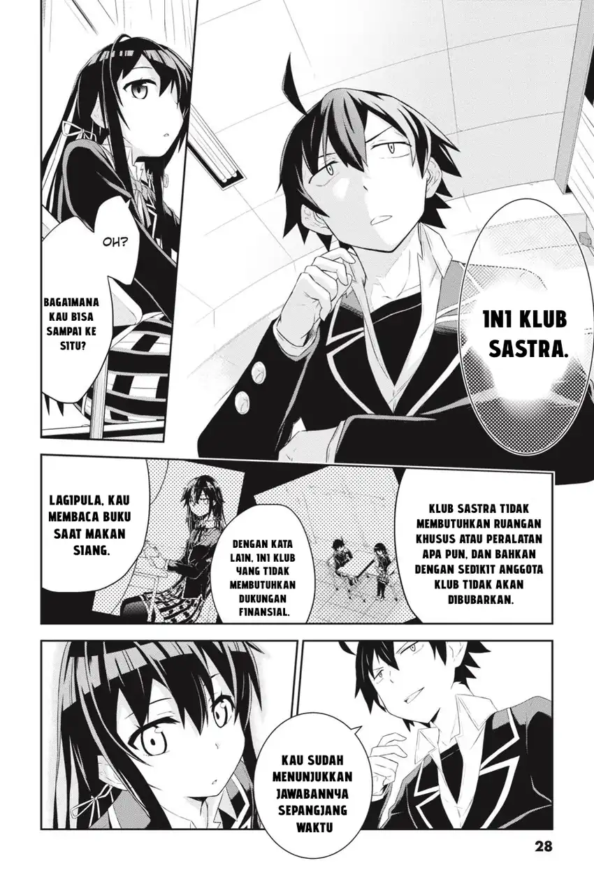 Yahari Ore no Seishun Love Come wa Machigatteiru @comic Chapter 1 Gambar 21