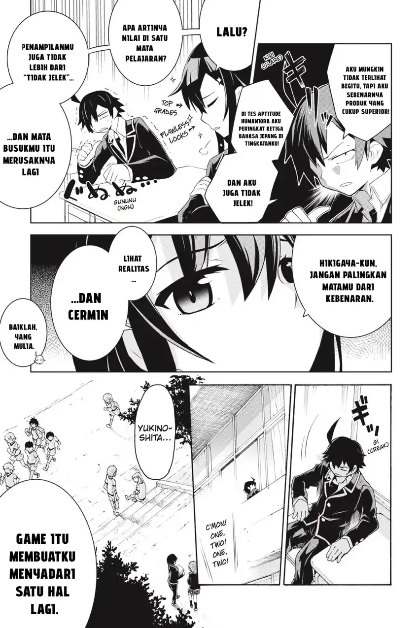Yahari Ore no Seishun Love Come wa Machigatteiru @comic Chapter 1 Gambar 24
