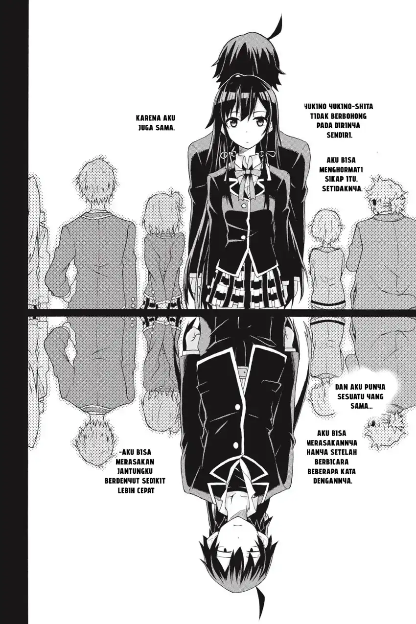 Yahari Ore no Seishun Love Come wa Machigatteiru @comic Chapter 1 Gambar 29