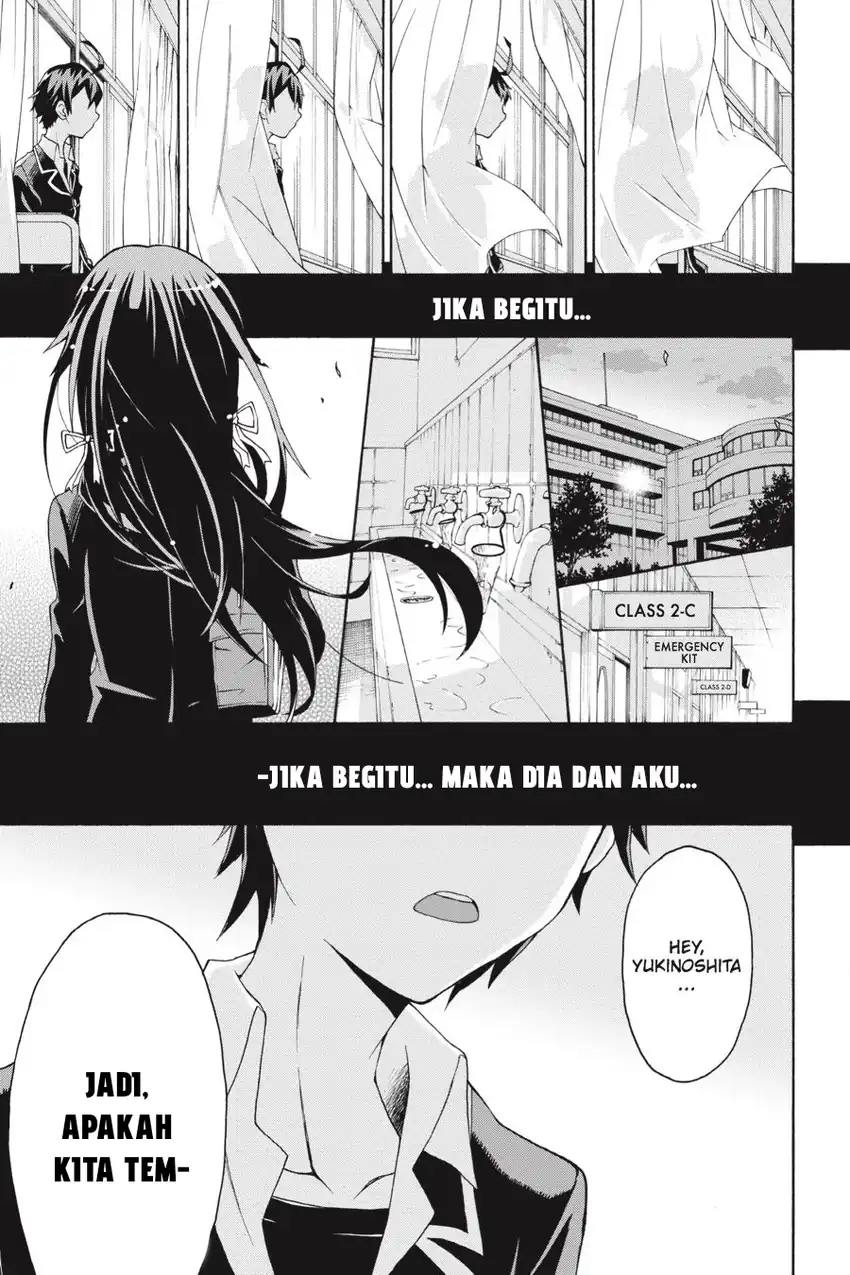 Yahari Ore no Seishun Love Come wa Machigatteiru @comic Chapter 1 Gambar 30