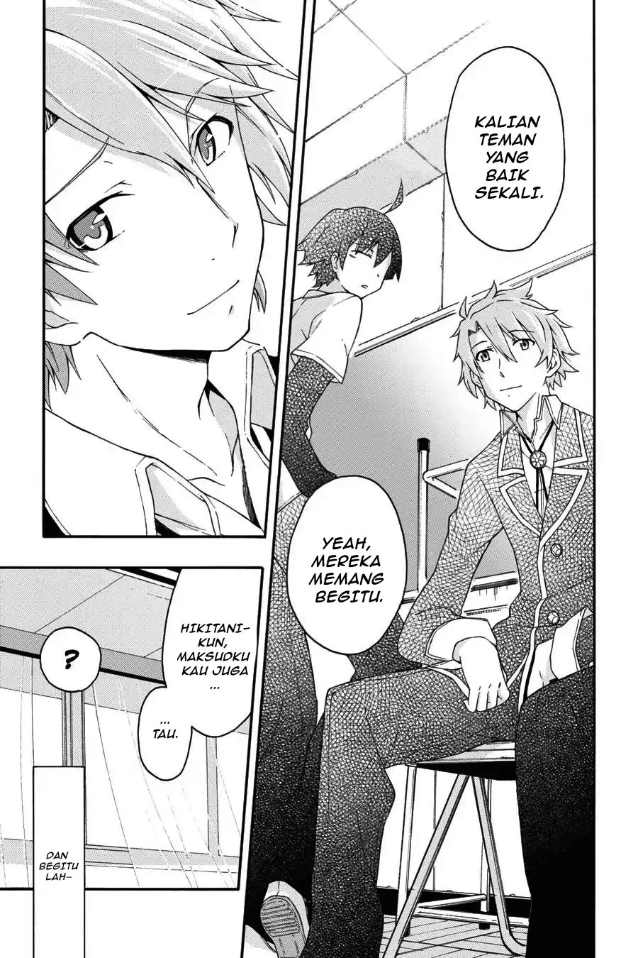 Yahari Ore no Seishun Love Come wa Machigatteiru @comic Chapter 10.1 Gambar 14