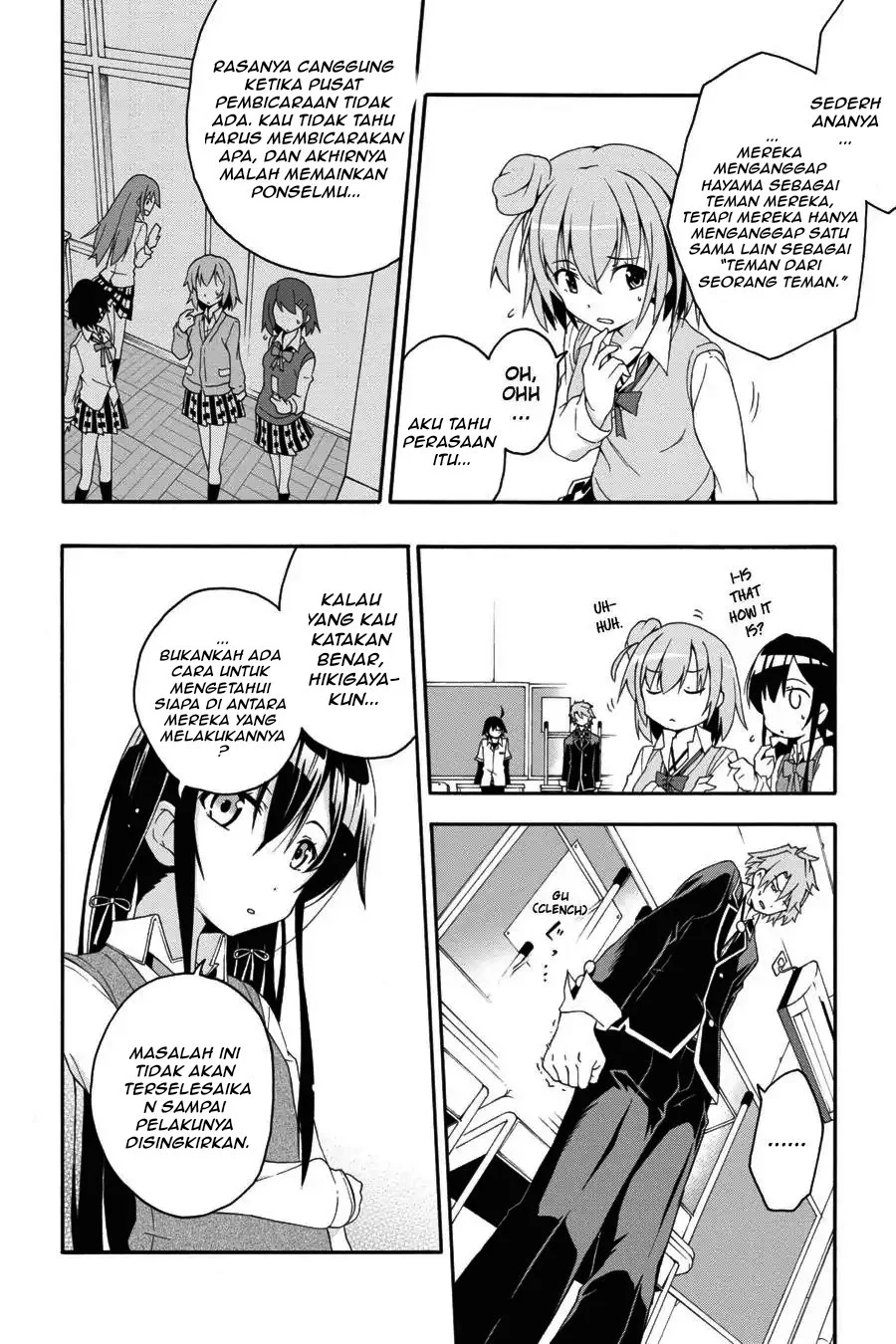 Yahari Ore no Seishun Love Come wa Machigatteiru @comic Chapter 10.2 Gambar 11