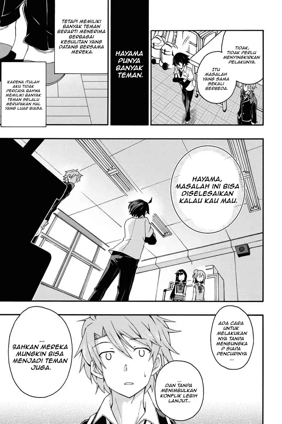 Yahari Ore no Seishun Love Come wa Machigatteiru @comic Chapter 10.2 Gambar 12