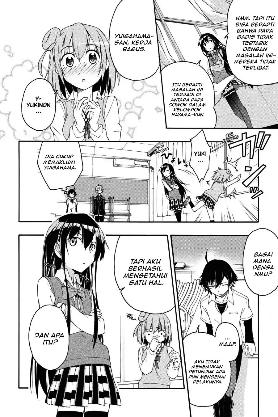 Yahari Ore no Seishun Love Come wa Machigatteiru @comic Chapter 10.2 Gambar 9