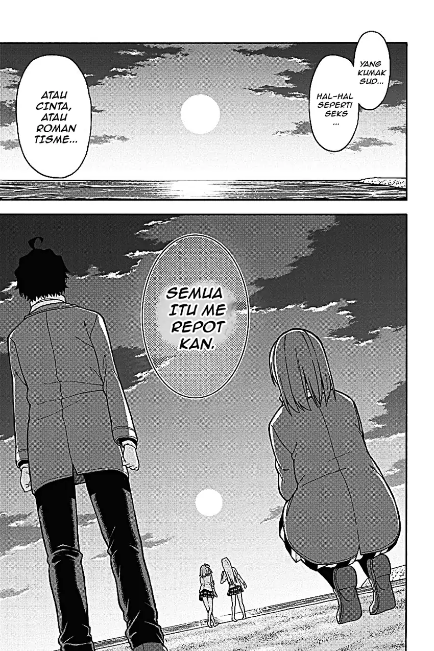 Yahari Ore no Seishun Love Come wa Machigatteiru @comic Chapter 100 Gambar 21