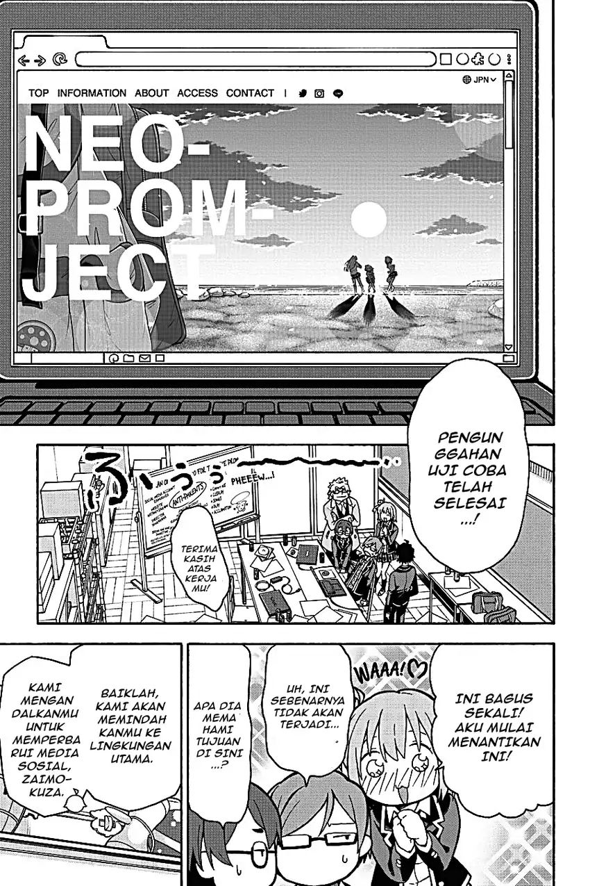 Yahari Ore no Seishun Love Come wa Machigatteiru @comic Chapter 100 Gambar 28