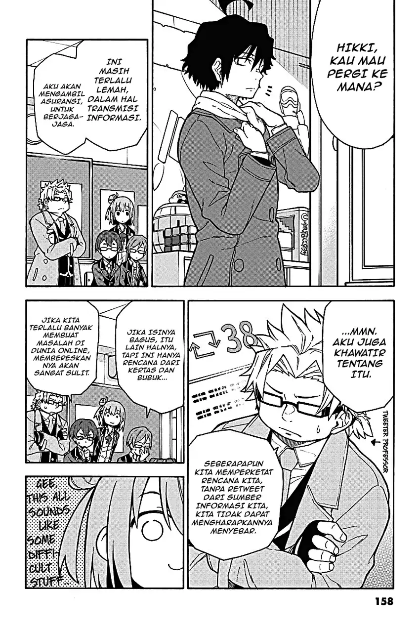 Yahari Ore no Seishun Love Come wa Machigatteiru @comic Chapter 100 Gambar 29