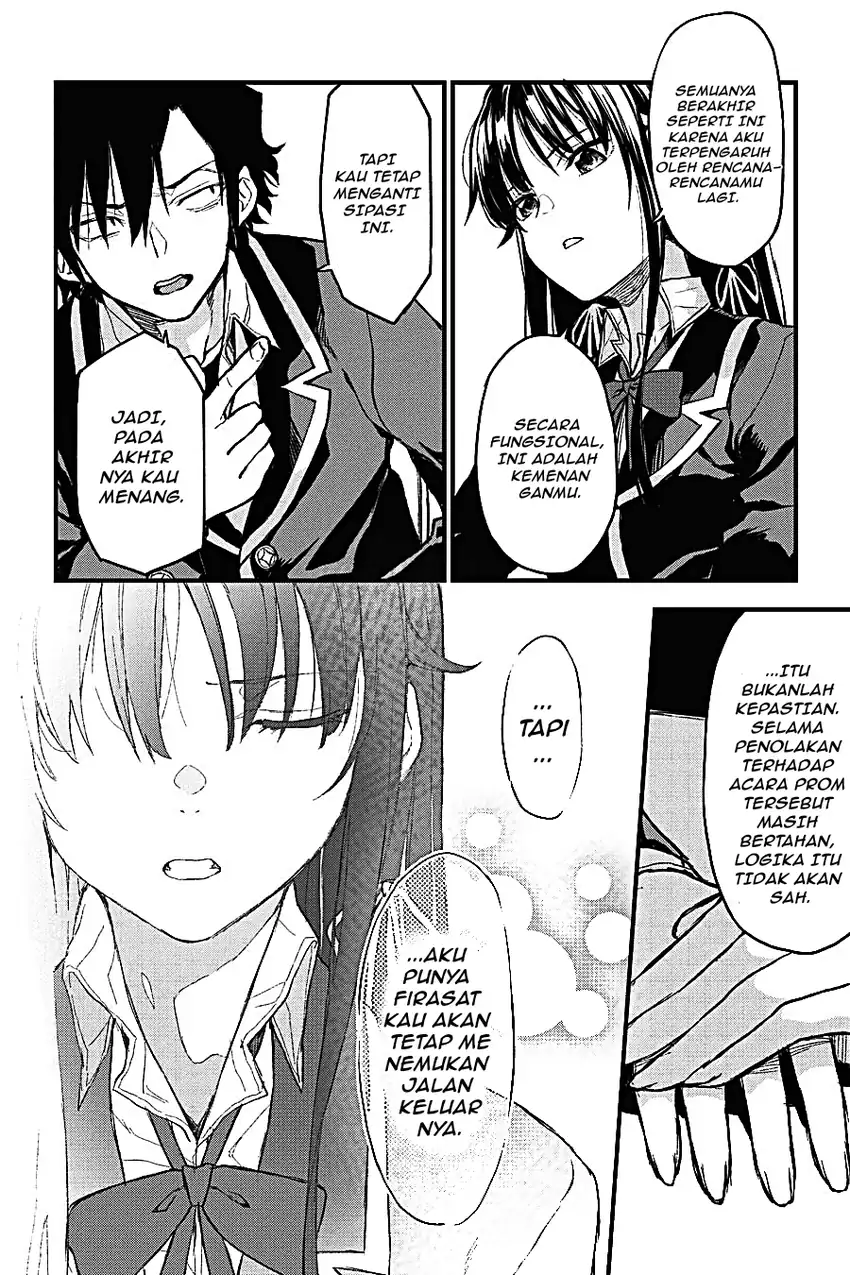 Yahari Ore no Seishun Love Come wa Machigatteiru @comic Chapter 102 Gambar 44