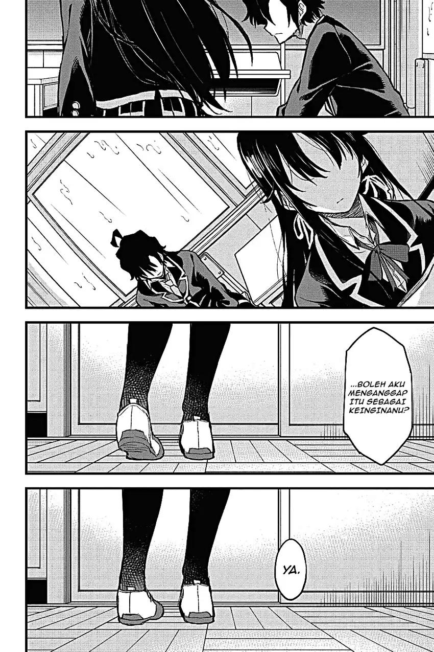 Yahari Ore no Seishun Love Come wa Machigatteiru @comic Chapter 102 Gambar 59