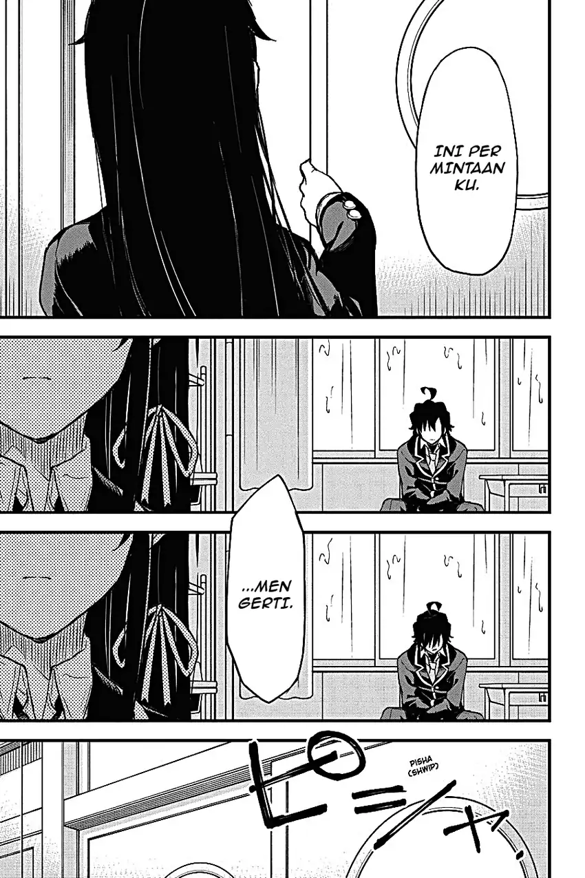 Yahari Ore no Seishun Love Come wa Machigatteiru @comic Chapter 102 Gambar 60